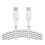 Кабель Belkin BoostCharge USB-C to USB-C Braided Cable, 1м, белый