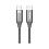 Кабель Dorten USB-C / USB-C PD, 100W, 2м, темно-серый